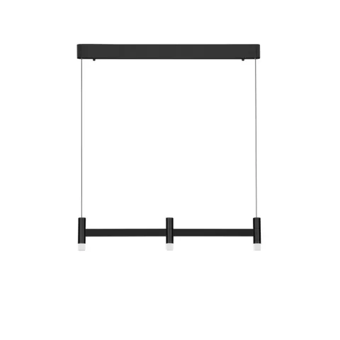 Lustra 9002090 Poetic Nova Luce, Modern, Led, Negru