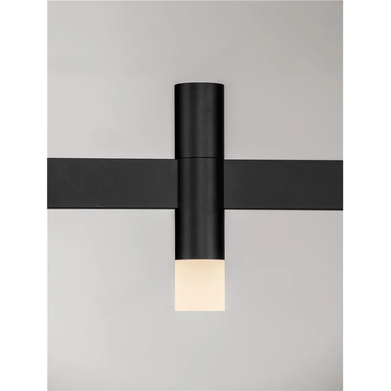 Lustra 9002090 Poetic Nova Luce, Modern, Led, Negru