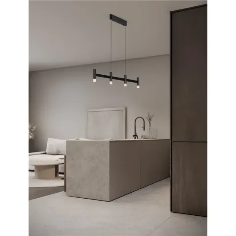 Lustra 9002094 Poetic Nova Luce, Modern, Led, Negru