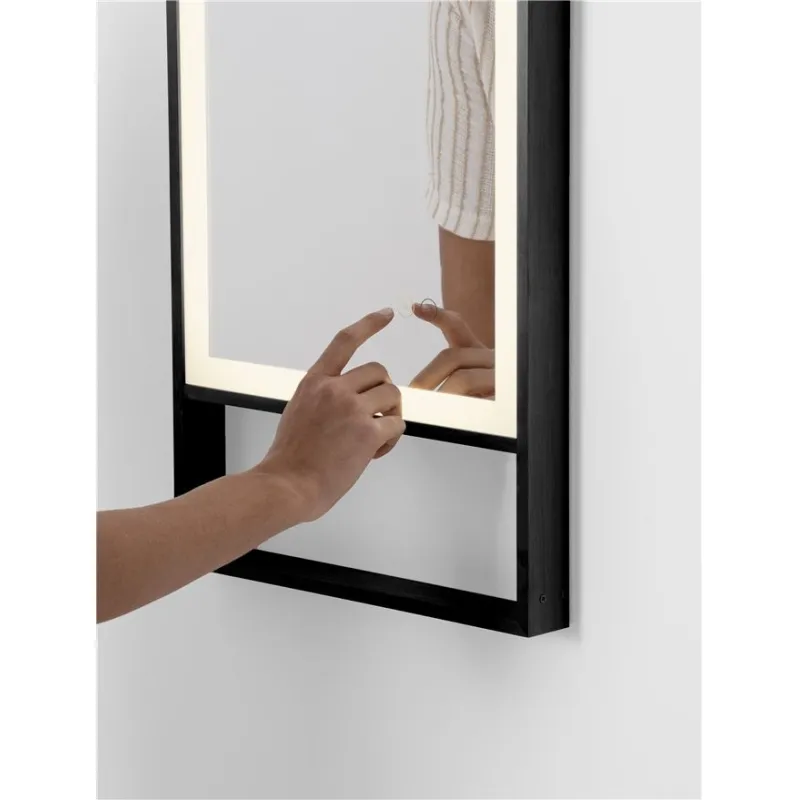 Aplica Baie 9006023 Doul Nova Luce, Modern, Led, Negru