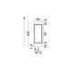 Aplica Baie 9006023 Doul Nova Luce, Modern, Led, Negru