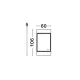 Aplica Baie 9006024 Doul Nova Luce, Modern, Led, Negru