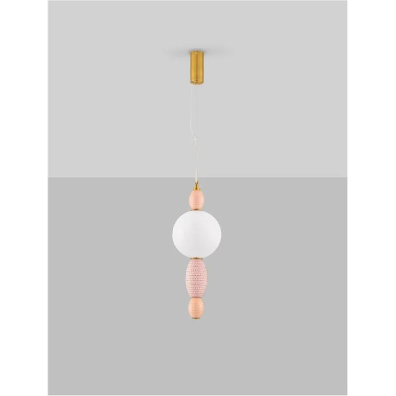 Pendul 9009152 Obrie Nova Luce, Modern, Led, Auriu