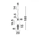 Pendul 9009152 Obrie Nova Luce, Modern, Led, Auriu
