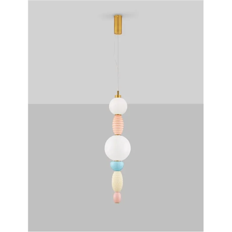 Pendul 9009153 Obrie Nova Luce, Modern, Led, Auriu