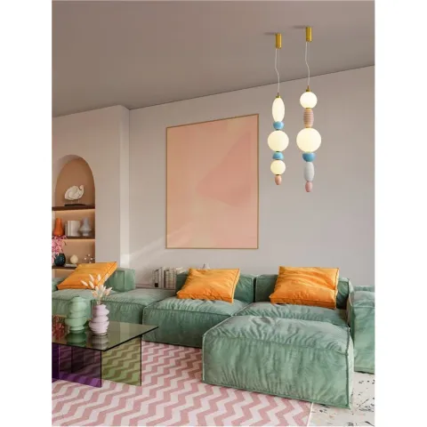 Pendul 9009154 Obrie Nova Luce, Modern, Led, Auriu