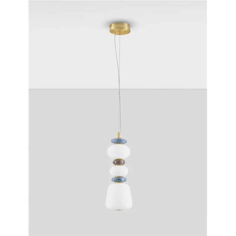 Pendul 9009204 Palo Nova Luce, Modern, Led, Auriu