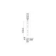 Lampadar 9009208 Palo Nova Luce, Modern, Led, Auriu
