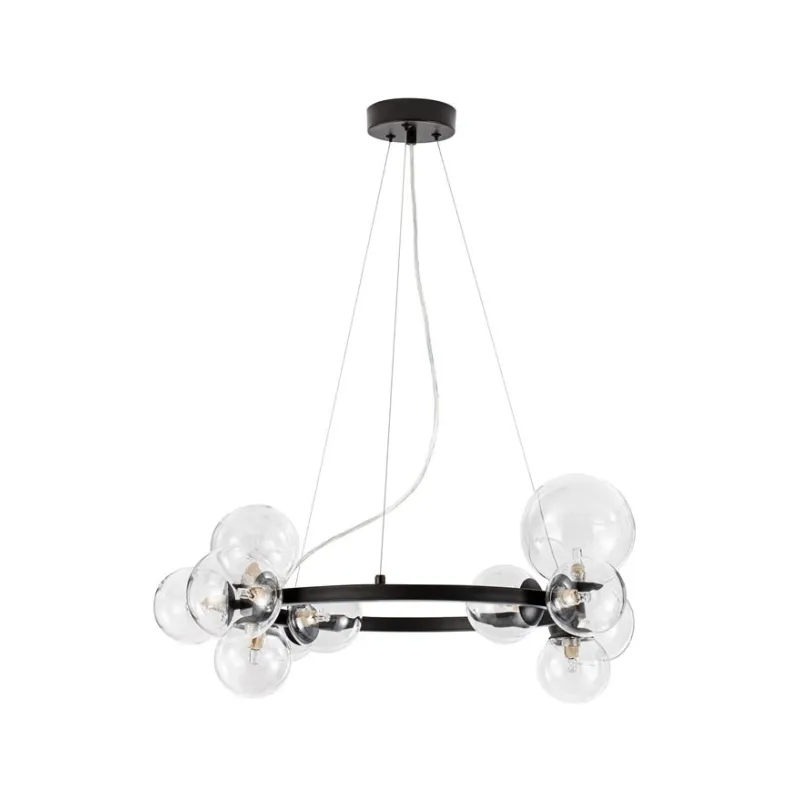 Lustra 9009249 Odillia Nova Luce, Modern, G9, Negru