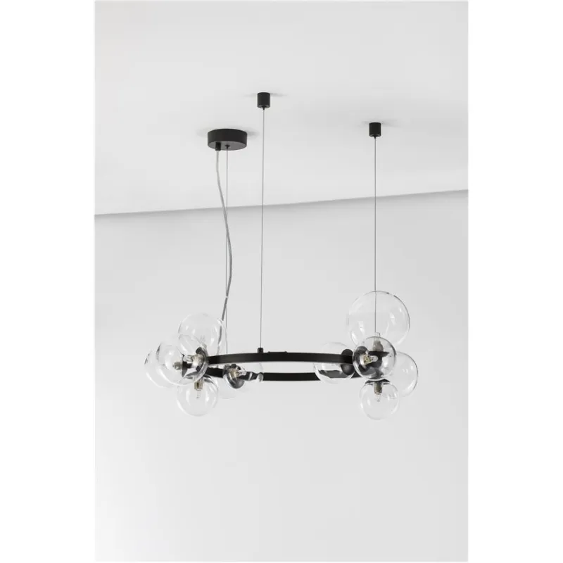 Lustra 9009249 Odillia Nova Luce, Modern, G9, Negru