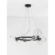 Lustra 9009249 Odillia Nova Luce, Modern, G9, Negru
