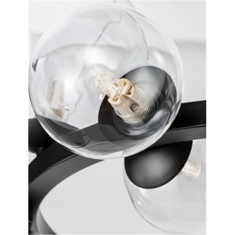 Lustra 9009249 Odillia Nova Luce, Modern, G9, Negru