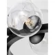 Lustra 9009249 Odillia Nova Luce, Modern, G9, Negru