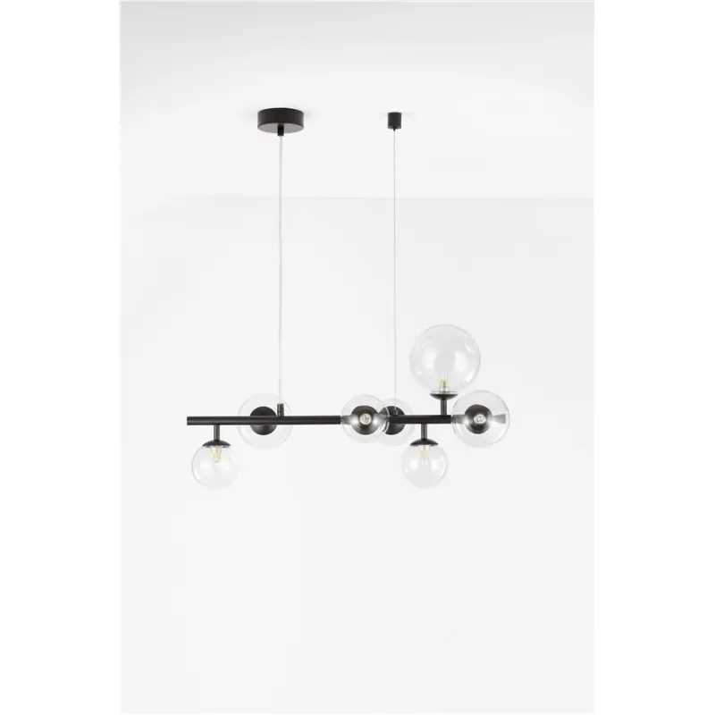 Lustra 9009250 Odillia Nova Luce, Modern, G9, Negru