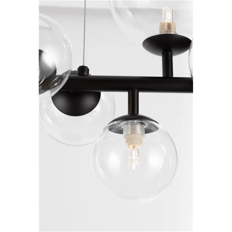 Lustra 9009250 Odillia Nova Luce, Modern, G9, Negru