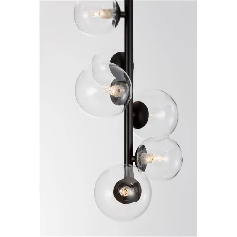 Lustra 9009251 Odillia Nova Luce, Modern, G9, Negru