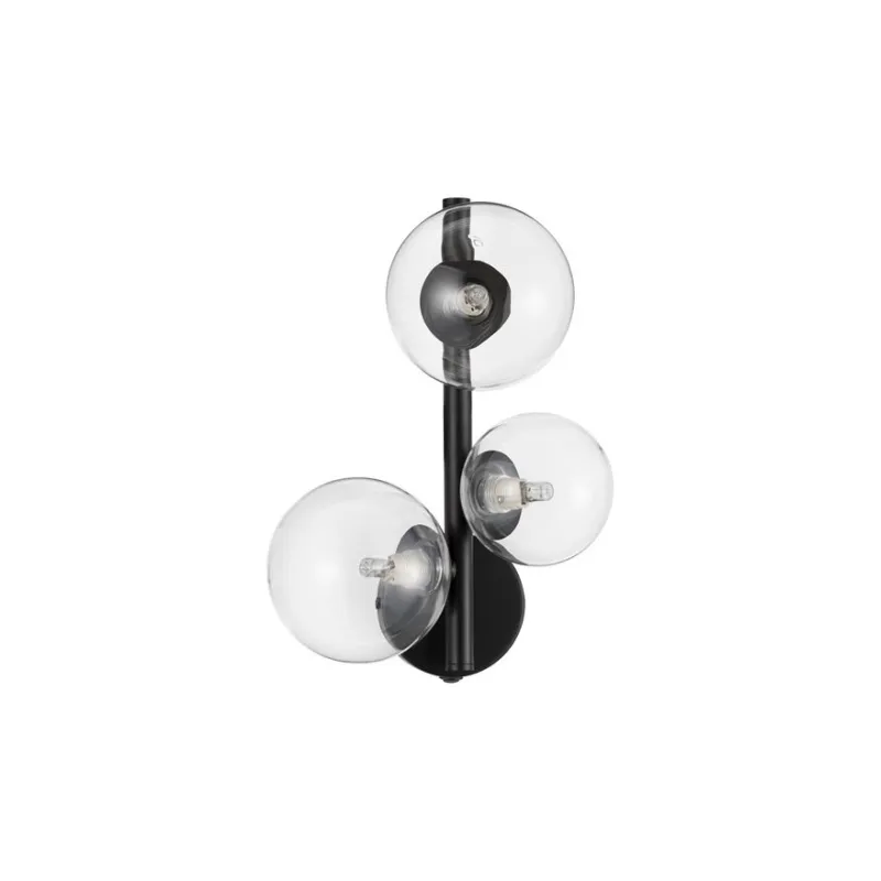 Aplica 9009252 Odillia Nova Luce, Modern, G9, Negru
