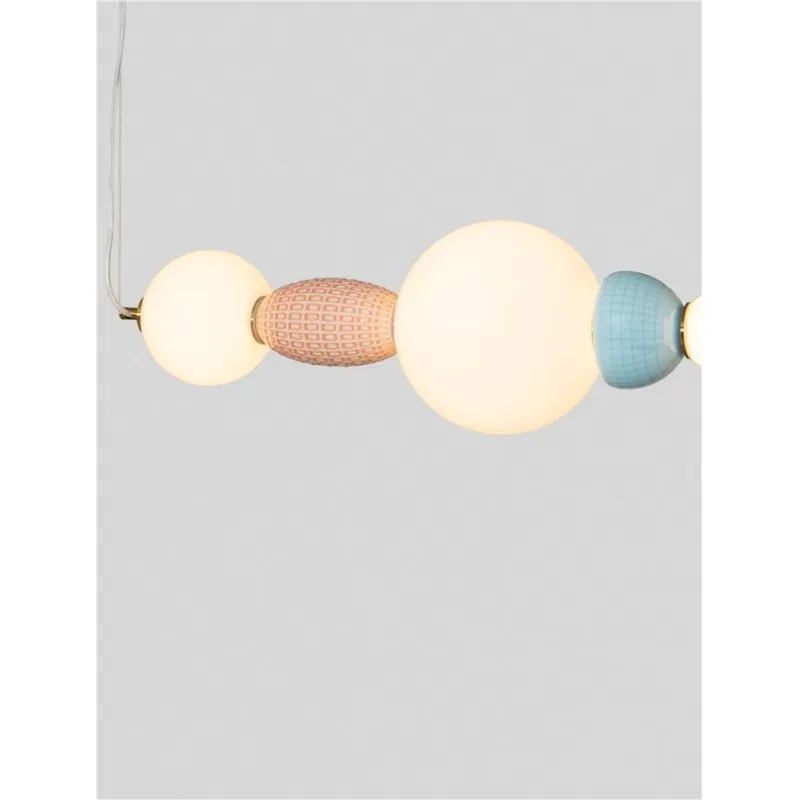 Lustra 9009352 Obrie Nova Luce, Modern, Led, Auriu