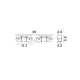 Conector Alimentare Șina Magnetică 9010202 Breda Magnetic Nova Luce