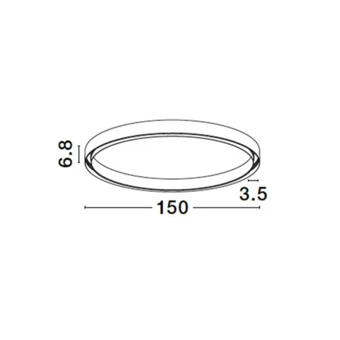 Șina Magnetică 9010209 Breda Magnetic Nova Luce