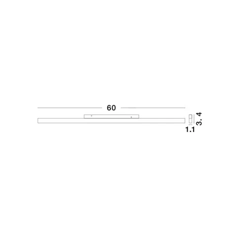 Downlight Șina Magnetică Slim 9010304 Ultra Slim Magnetic Nova Luce