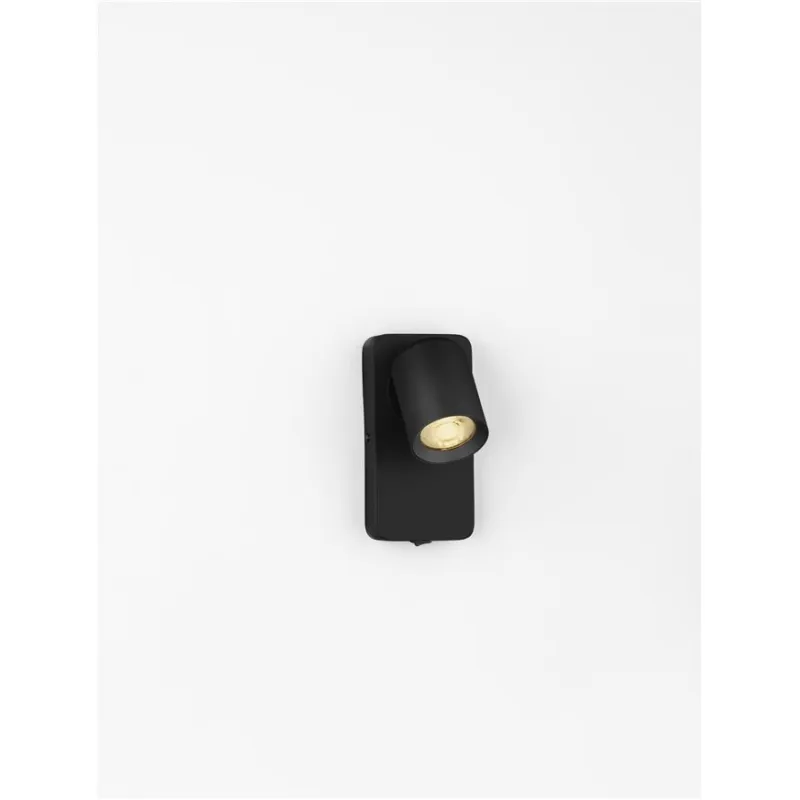 Aplica 9011338 Cosmina Nova Luce, Modern, Gu10, Negru