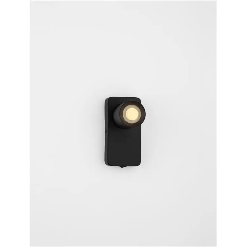 Aplica 9011338 Cosmina Nova Luce, Modern, Gu10, Negru