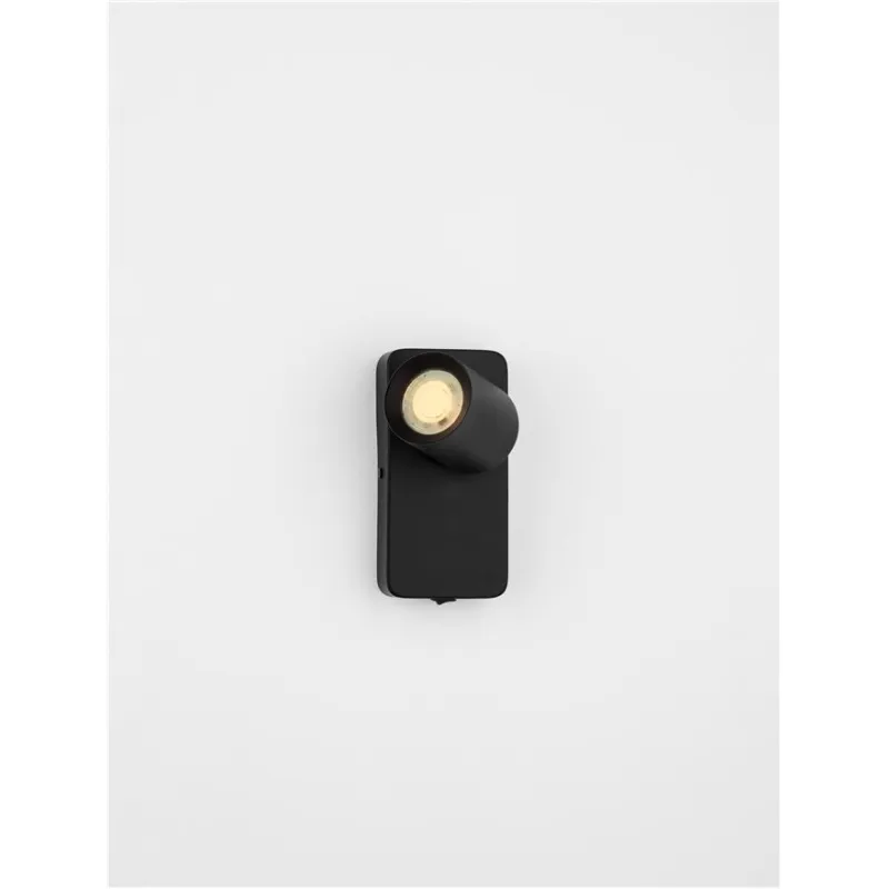 Aplica 9011338 Cosmina Nova Luce, Modern, Gu10, Negru