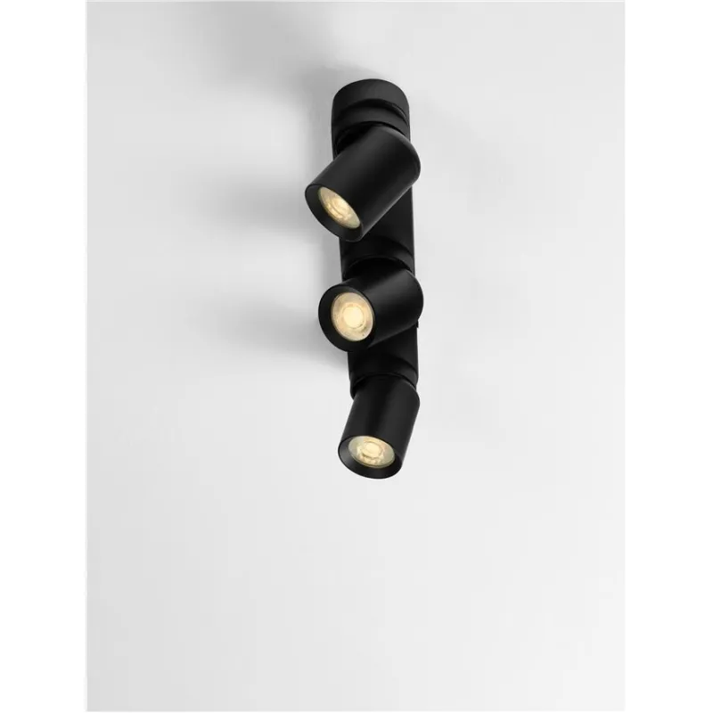 Lustra Spot 9011342 Amecy Nova Luce, Modern, Gu10, Negru