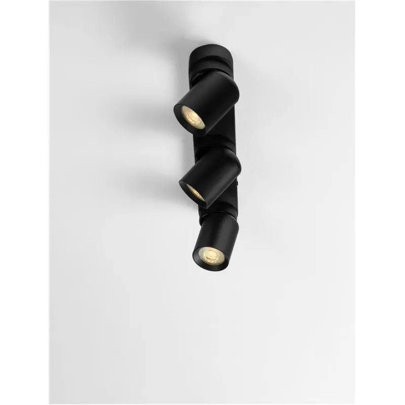 Lustra Spot 9011342 Amecy Nova Luce, Modern, Gu10, Negru