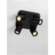 Lustra Spot 9011344 Amecy Nova Luce, Modern, Gu10, Negru