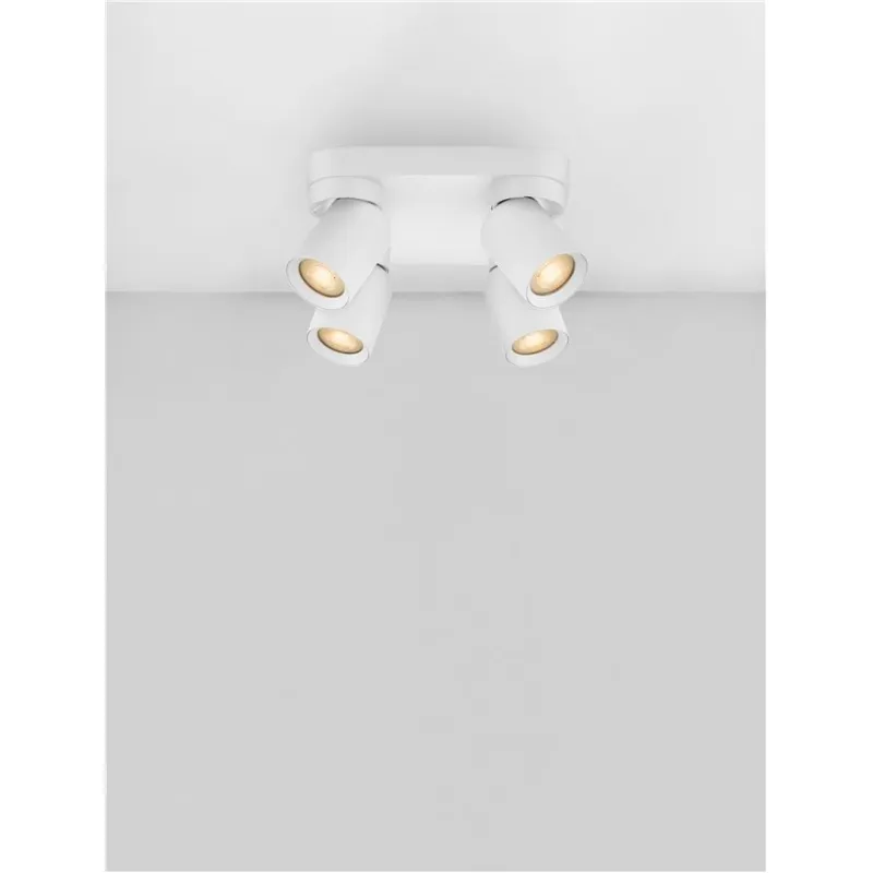 Lustra Spot 9011345 Amecy Nova Luce, Modern, Gu10, Alb