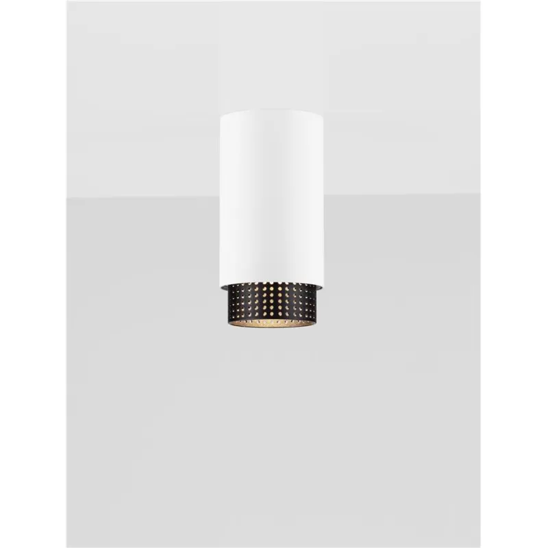 Plafoniera 9011400 Nessi Nova Luce, Modern, Gu10, Negru