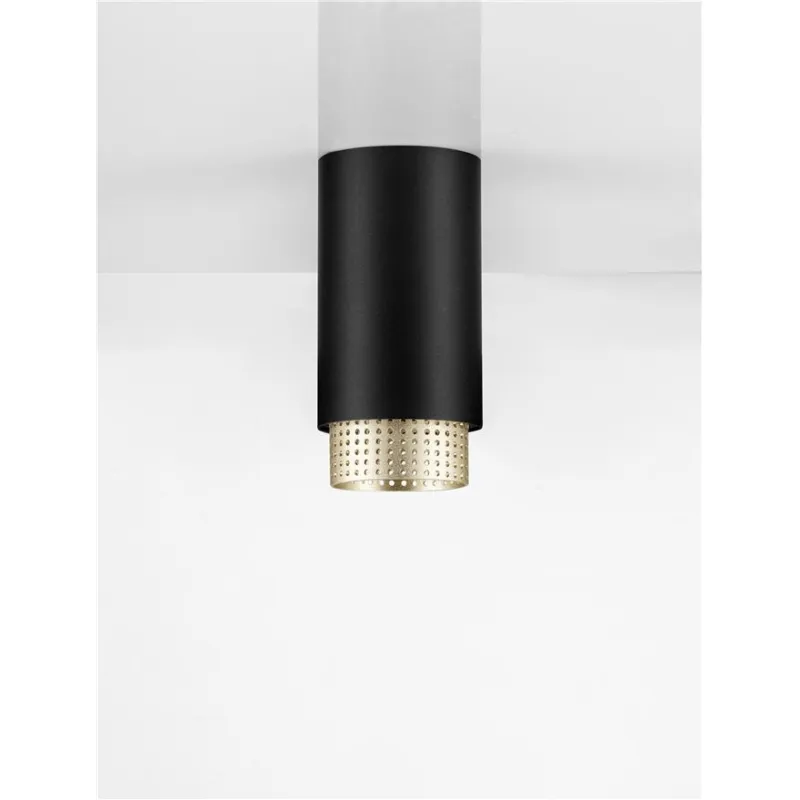 Plafoniera 9011401 Nessi Nova Luce, Modern, Gu10, Auriu