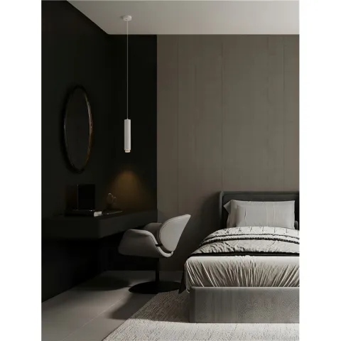 Pendul 9011406 Nessi Nova Luce, Modern, Gu10, Negru