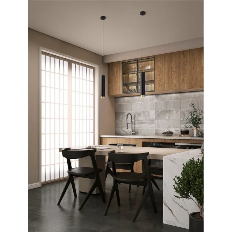 Pendul 9011407 Nessi Nova Luce, Modern, Gu10, Auriu