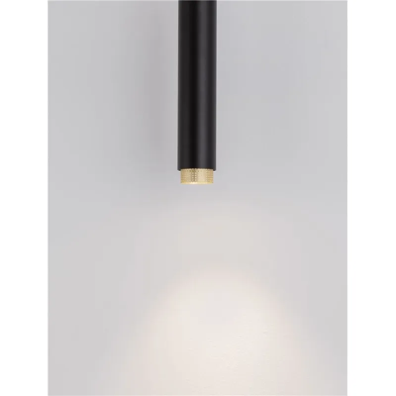 Pendul 9011407 Nessi Nova Luce, Modern, Gu10, Auriu