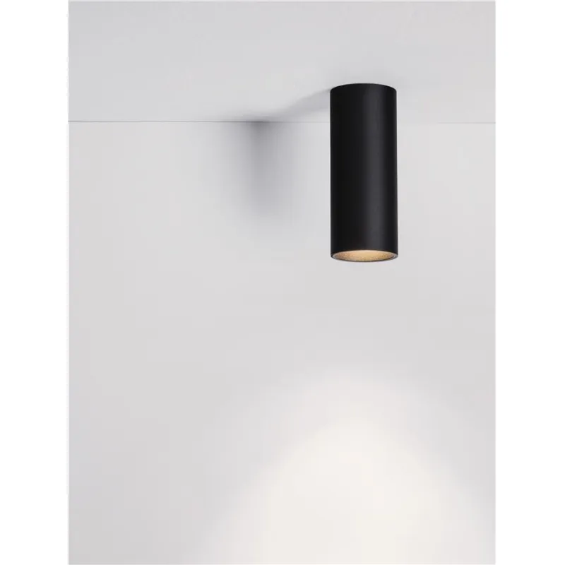 Plafoniera 9011452 Mor Nova Luce, Modern, Gu10, Negru