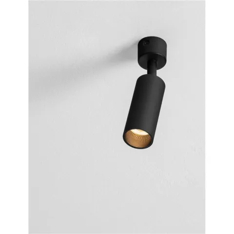 Plafoniera 9011456 Mor Nova Luce, Modern, Gu10, Negru