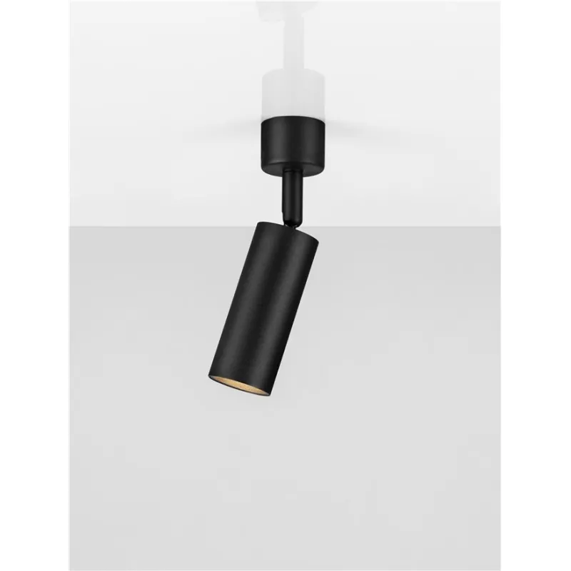 Plafoniera 9011456 Mor Nova Luce, Modern, Gu10, Negru