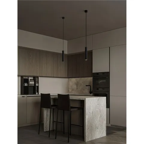 Pendul 9011462 Mor Nova Luce, Modern, Gu10, Negru