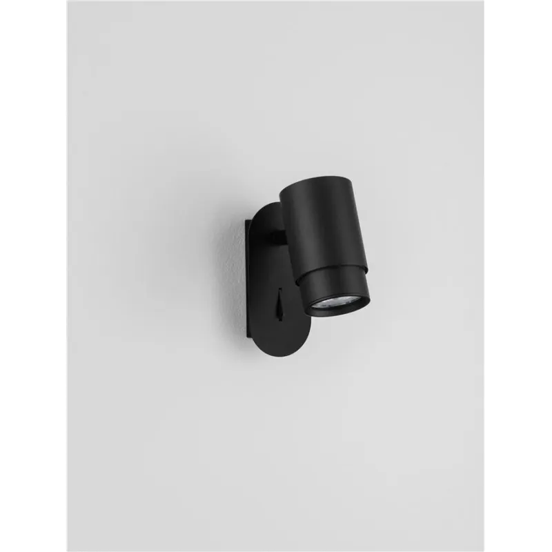 Aplica 9011527 Nime Nova Luce, Modern, Gu10, Negru