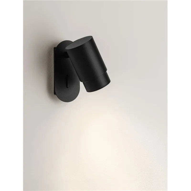 Aplica 9011527 Nime Nova Luce, Modern, Gu10, Negru