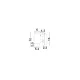 Aplica 9011527 Nime Nova Luce, Modern, Gu10, Negru