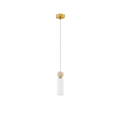 Pendul 9019784 Filomena Nova Luce, Natural, G9, Auriu