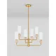 Lustra 9019787 Filomena Nova Luce, Natural, G9, Auriu