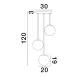 Lustra 9028841 Vita Nova Luce, Modern, E27, Alb