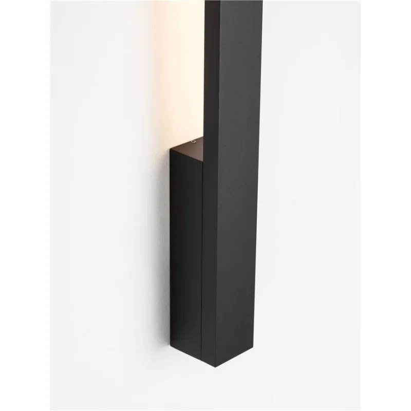 Aplica Exterior 9030100 Isos Nova Luce, Modern, Led, Negru