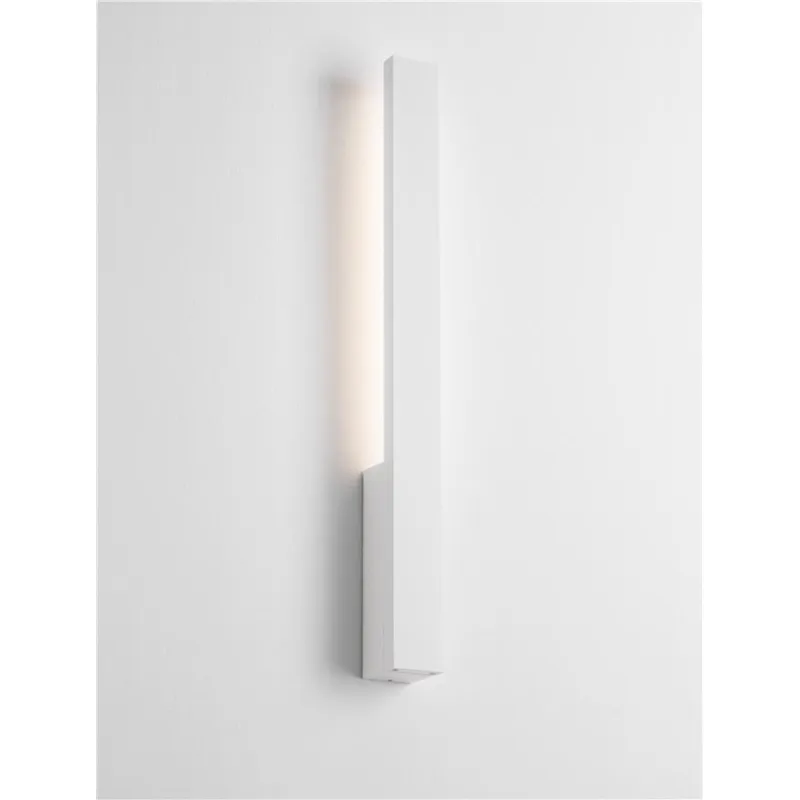Aplica Exterior 9030101 Isos Nova Luce, Modern, Led, Alb