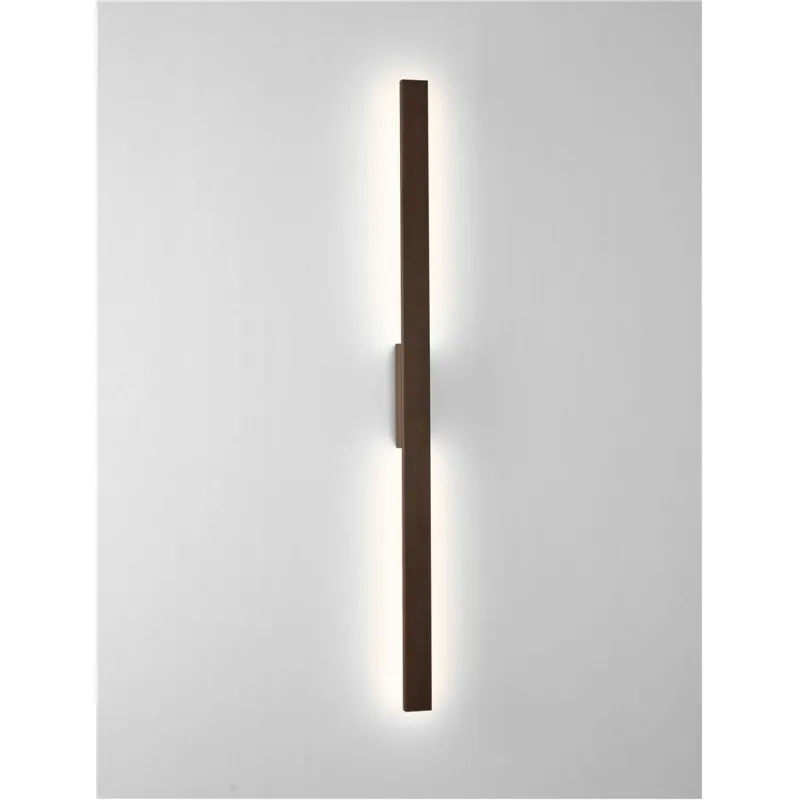 Aplica Exterior 9030105 Doul Nova Luce, Modern, Led, Corten